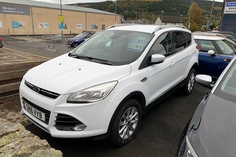White Used 2016 Ford Kuga Titanium SUV | £7,995 (Good price) - Image 1/1