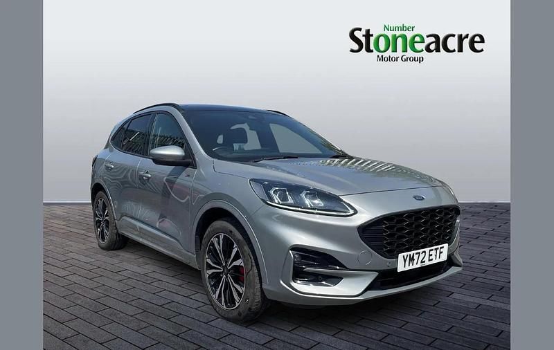 Silver Used 2022 Ford Kuga ST-Line X SUV | £18,000 (Fair price) - Image 1/4