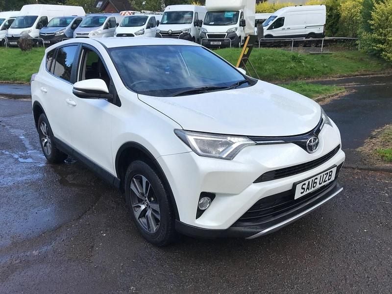 White Used 2016 Toyota RAV4 Business Edition SUV | £7,995 (Fair price) - Image 1/4
