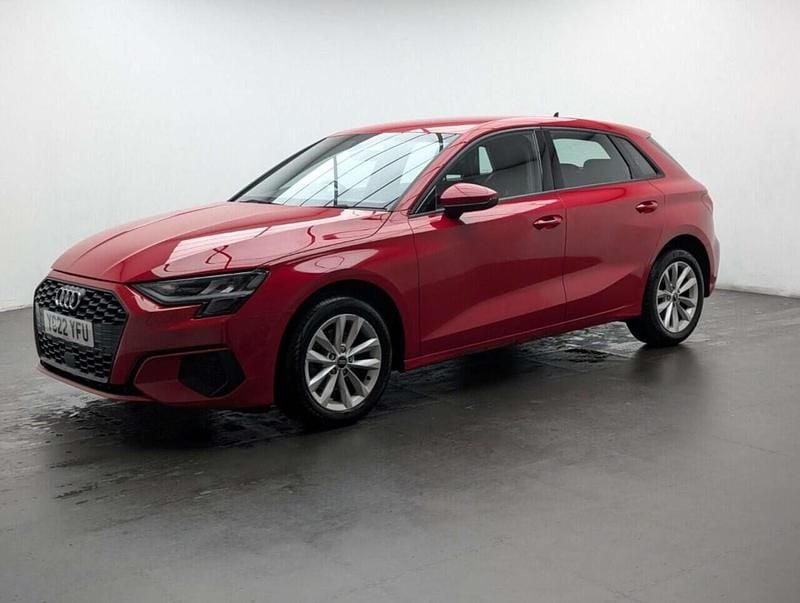 Used Audi A3 Advanced 150 HP (110 kW) 2022 Red Sedan