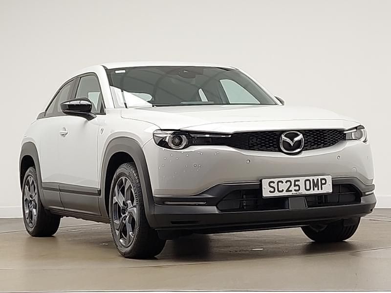 White New 2025 Mazda MX30 Prime-Line SUV | £18,498 (Super price) - Image 1/4