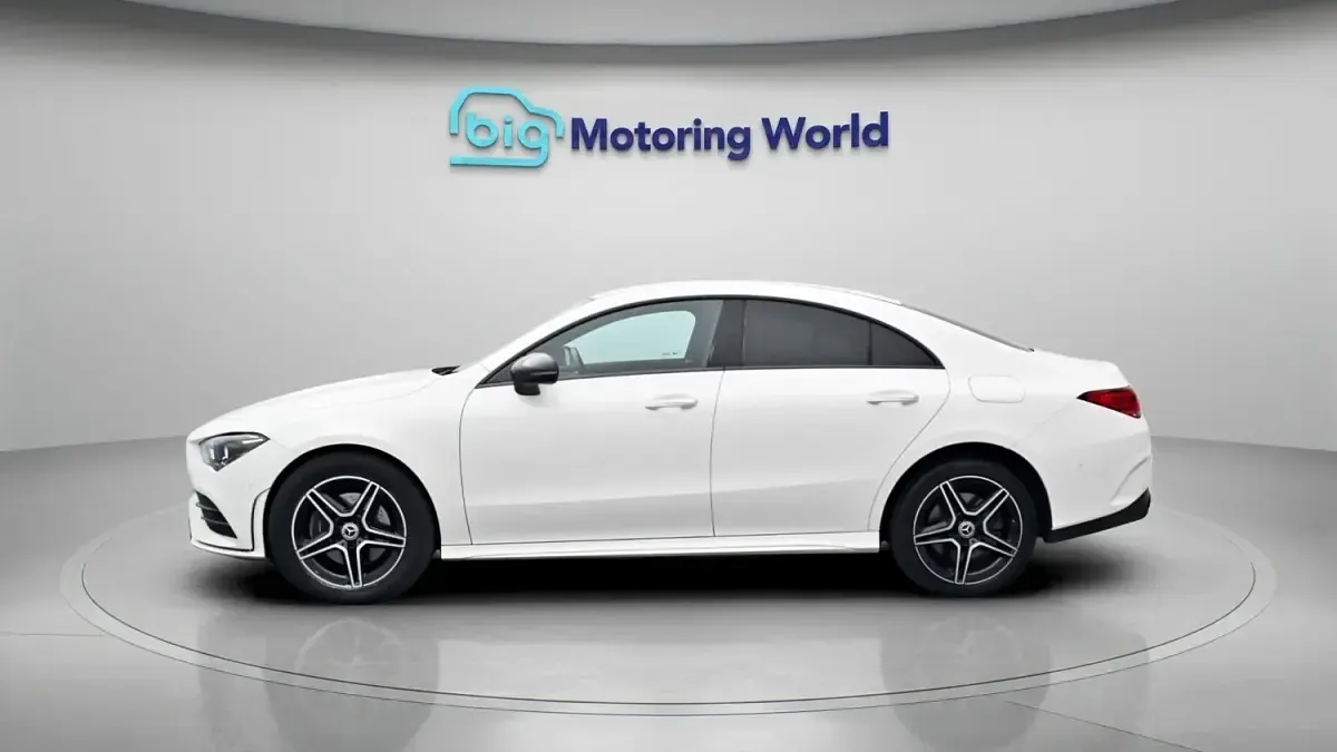 Used Mercedes CLA250e AMG Line Premium 218 HP (160 kW) 2023 White Coupe