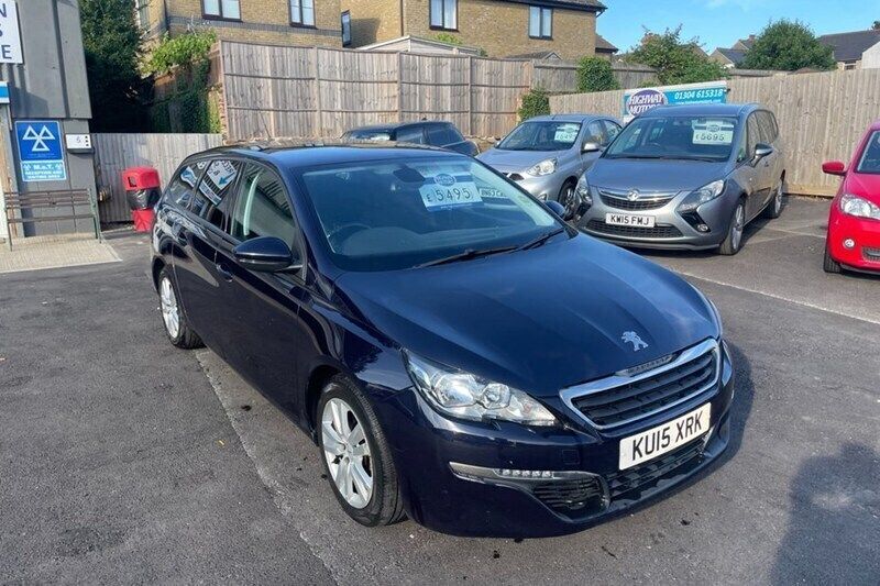 Blue Used 2015 Peugeot 308 Active Estate | £5,495 (Fair price) - Image 1/1