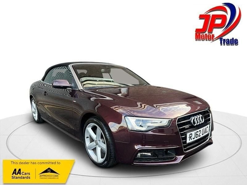 Used Audi A5 Cabriolet S-Line 2013 Red Cabriolet