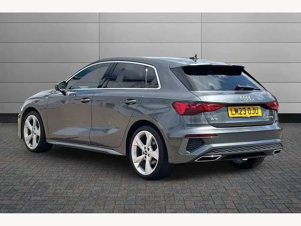Used Audi A3 S-Line 150 HP (110 kW) 2023 Grey Sedan