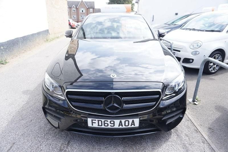 Used Mercedes E220 AMG line 2020 Black Sedan