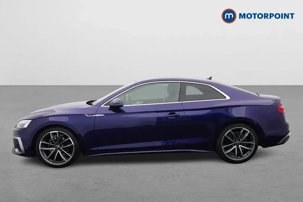 Used Audi A5 S-Line 2022 Blue Coupe
