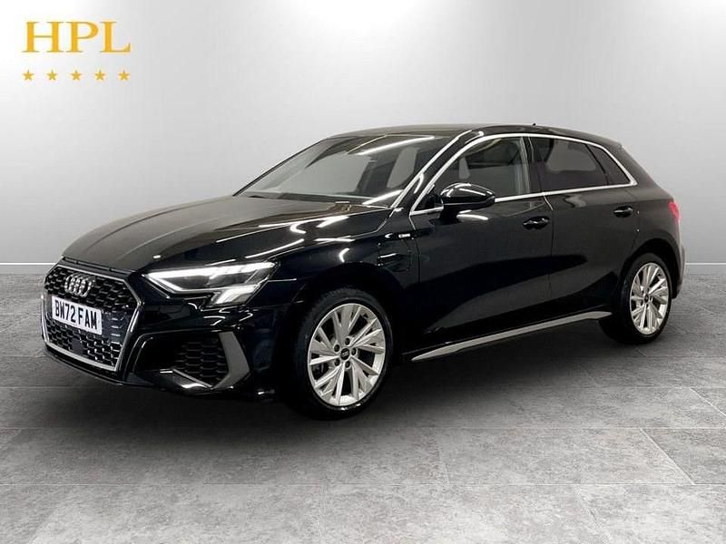Used Audi A3 Sportback e-tron S-Line 2023 Black Hatchback