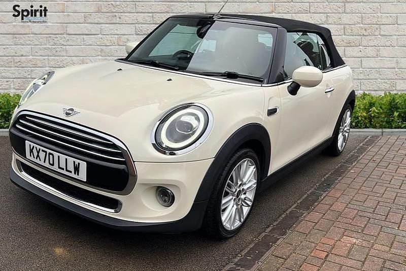 Used Mini Cooper Cabriolet Exclusive 136 HP (100 kW) 2020 White Cabriolet