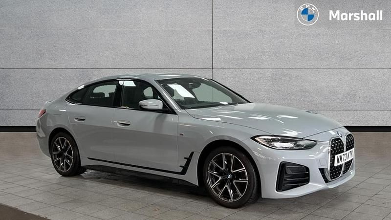 Grey Used 2023 BMW 420 Gran Coupé M Sport Coupe | £30,377 (Fair price) - Image 1/3