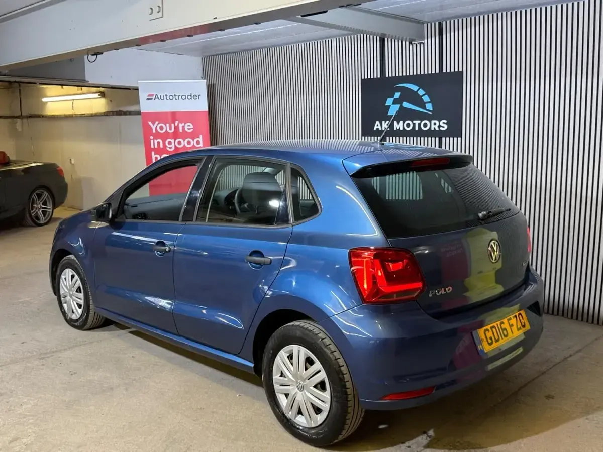 Used VW Polo S 2016 Blue Hatchback