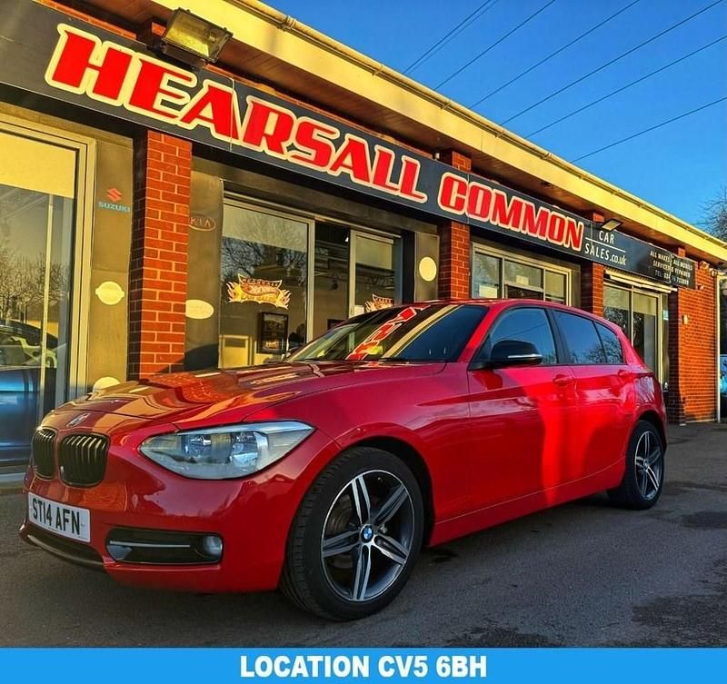 Red Used 2014 BMW 116 Sport Line Hatchback | £5,250 (Fair price) - Image 1/4