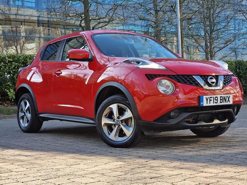 Used Nissan Juke Acenta 117 HP (86 kW) 2019 Red SUV