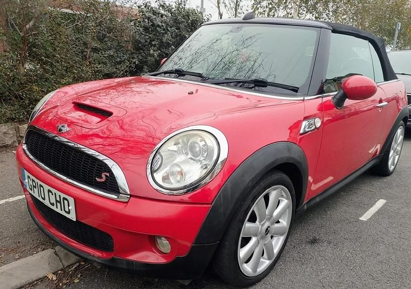 Used Mini Cooper S Cabriolet 2010 Red Cabriolet
