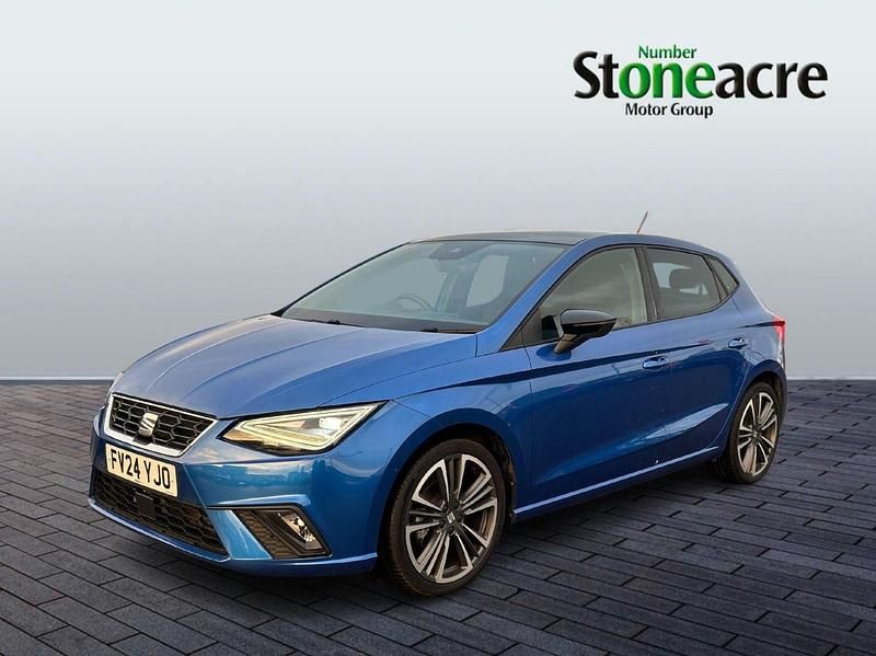 Used Seat Ibiza 113 HP (83 kW) 2024 Blue Hatchback