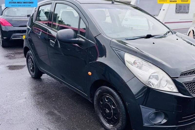 Black Used 2012 Chevrolet Spark Hatchback | £1,595 (Fair price) - Image 1/1