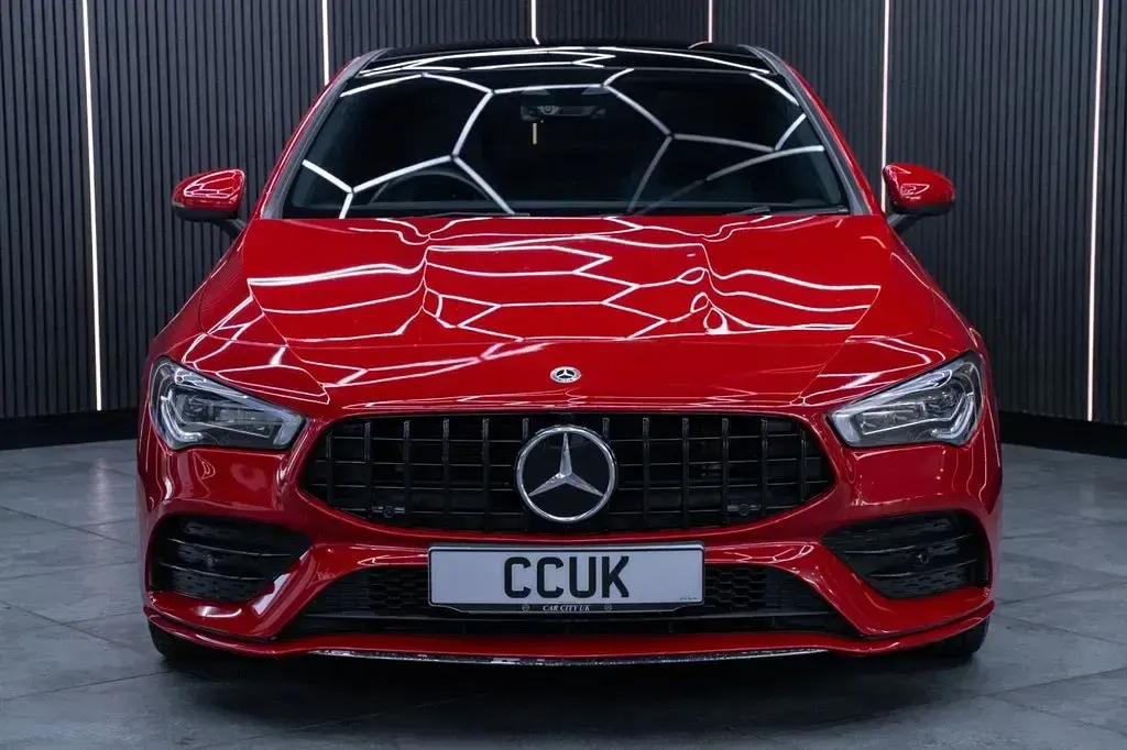 Used Mercedes CLA250 AMG Line Premium Plus 2019 Red Coupe