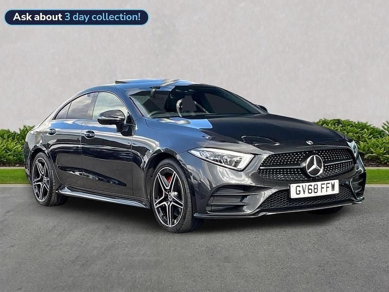 Grey Used 2018 Mercedes CLS450 AMG Line Premium Plus Coupe | £29,999 - Image 1/4