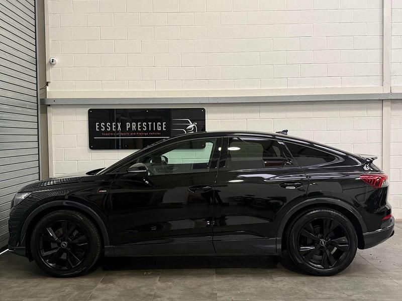 Used Audi Q4 e-tron S-Line 150 kW (204 HP) 2023 Black SUV