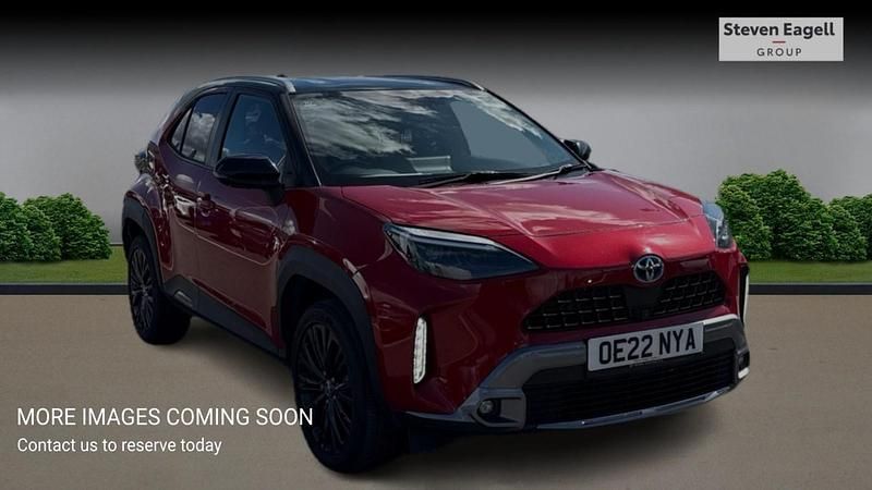 Red Used 2022 Toyota Yaris Hybrid Hatchback | £20,958 (Expensive) - Image 1/4