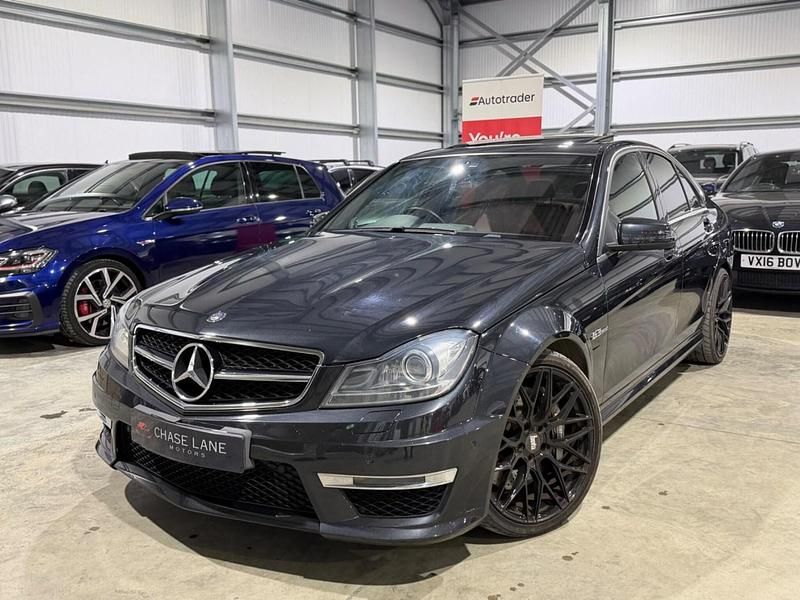 Used Mercedes C63 AMG 2013 Black Sedan