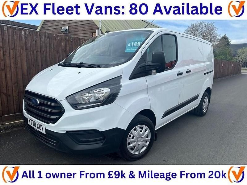 White Used 2020 Ford Transit Custom Van | £11,999 (Super price) - Image 1/3