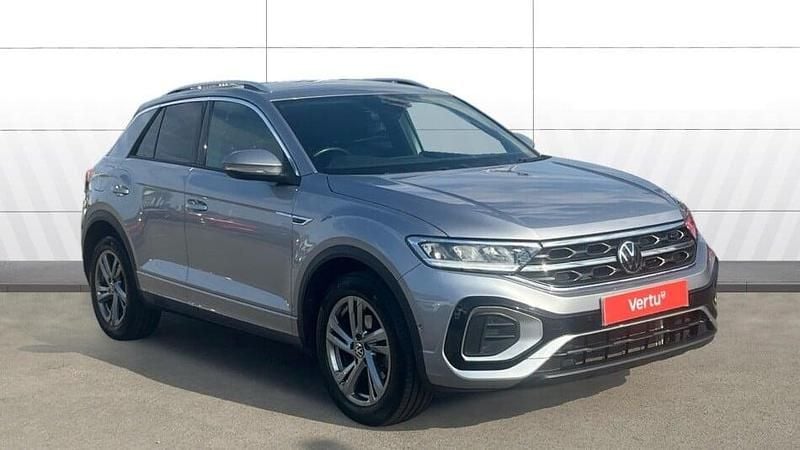 Silver Used 2023 VW T-Roc R-line SUV | £24,420 (Fair price) - Image 1/3