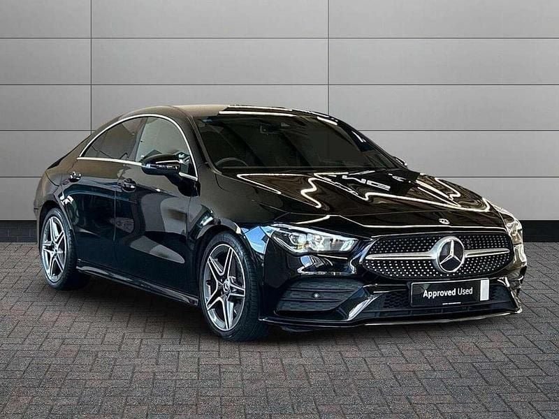 Black Used 2019 Mercedes CLA200 AMG line Coupe | £19,095 (Fair price) - Image 1/4