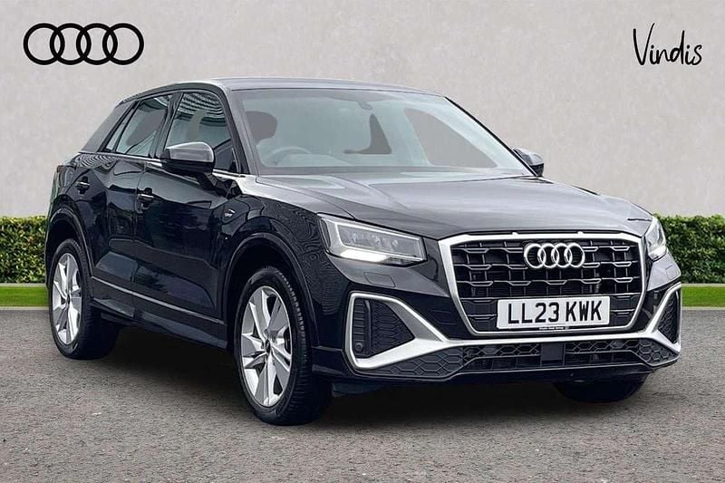 Black Used 2023 Audi Q2 S-Line SUV | £22,200 (Good price) - Image 1/4