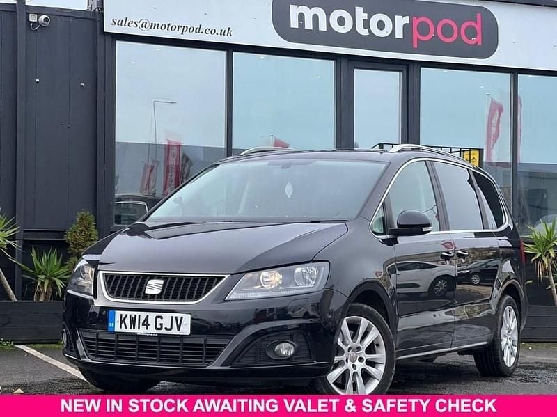 Black Used 2014 Seat Alhambra SE MPV | £9,990 (Fair price) - Image 1/2