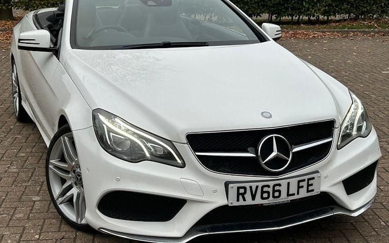 White Used 2016 Mercedes E350 AMG line Cabriolet | £12,995 (Good price) - Image 1/4