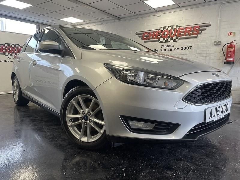 Silver Used 2015 Ford Focus Zetec Hatchback | £8,800 (Fair price) - Image 1/2