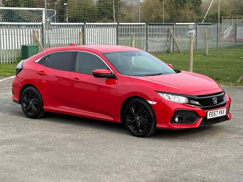 Used Honda Civic SR 2017 Red Hatchback