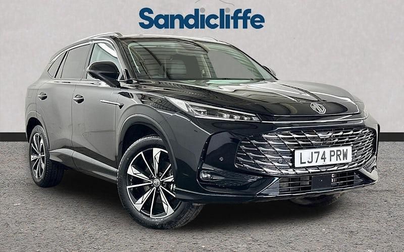 Metallic black pearl Used 2024 MG HS Trophy SUV | £20,828 - Image 1/4