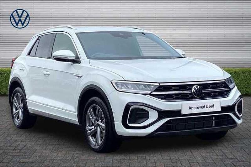 Used VW T-Roc R-line 150 HP (110 kW) 2025 Pure white SUV