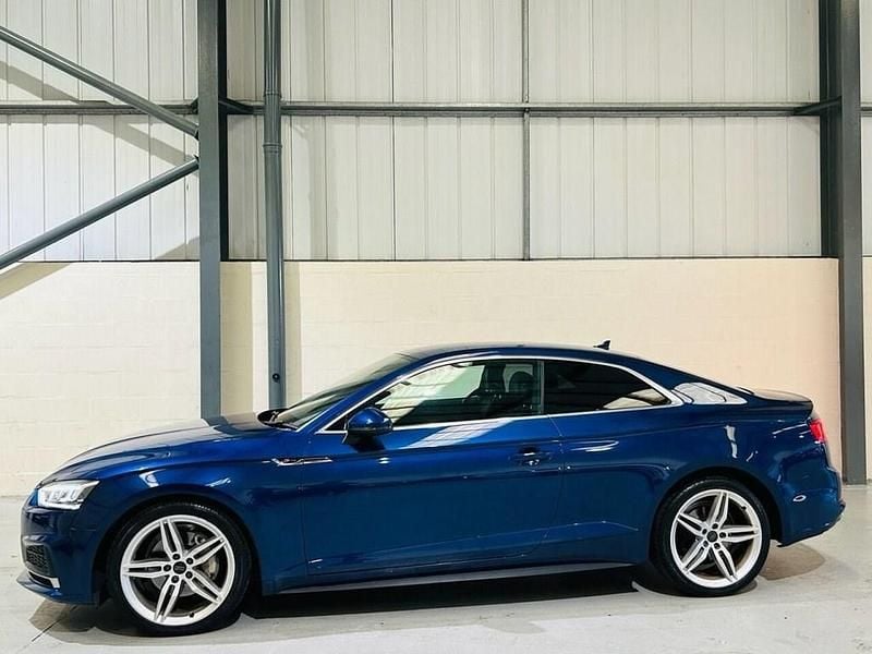 Blue Used 2017 Audi A5 S-Line Coupe | £12,000 (Fair price) - Image 1/4