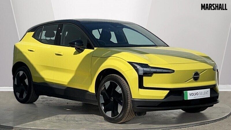Yellow Used 2025 Volvo EX30 Plus SUV | £28,990 - Image 1/4