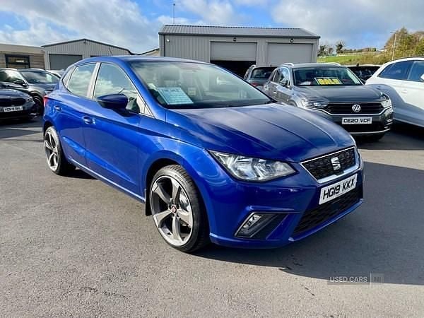Blue Used 2019 Seat Ibiza SE Technology Hatchback | £8,950 (Good price) - Image 1/4