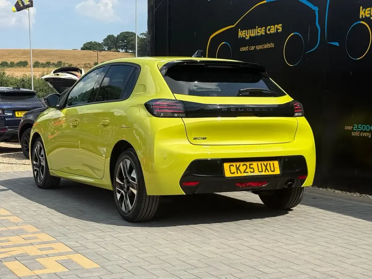 Used Peugeot 208 Allure 2025 Yellow Hatchback