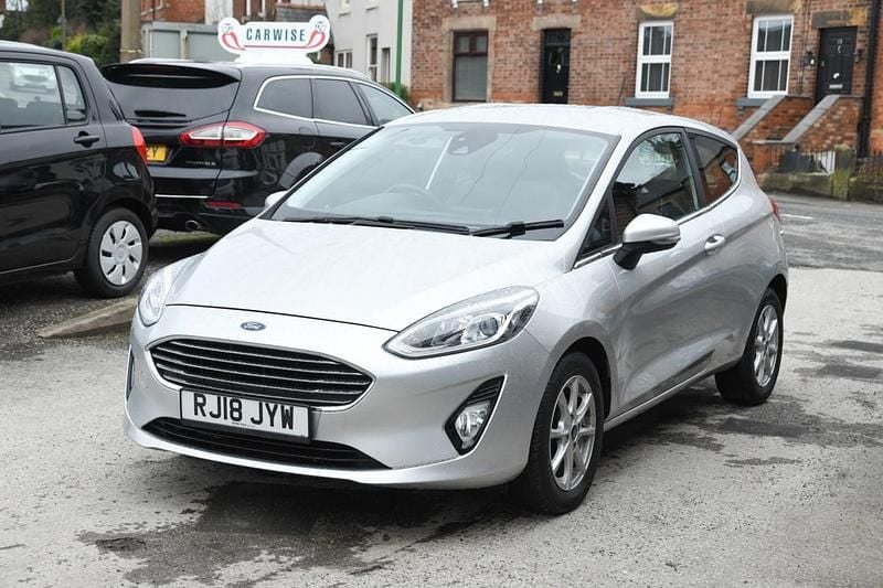 Used Ford Fiesta Zetec 2018 Silver Hatchback