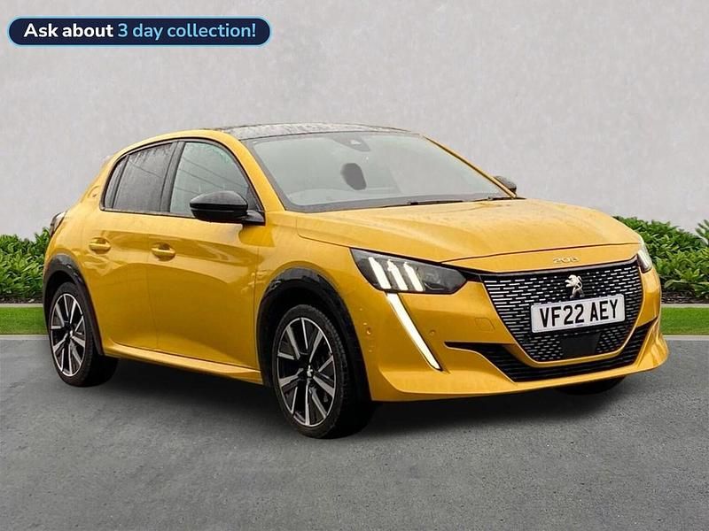 Yellow Used 2022 Peugeot 208 GTi Hatchback | £15,299 (Fair price) - Image 1/4