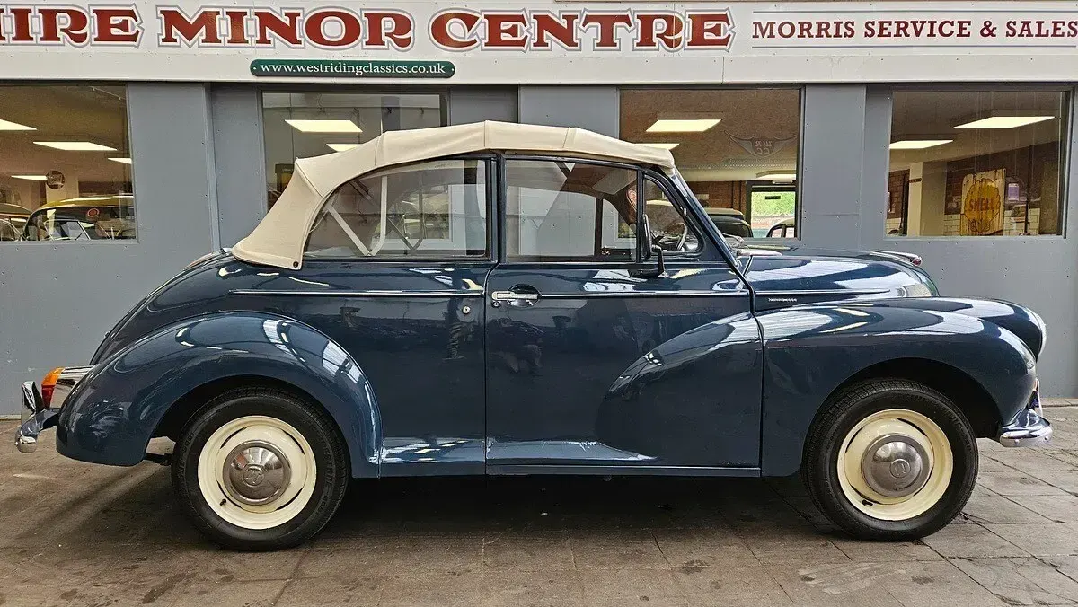 Used Morris Minor 1968 Blue Cabriolet
