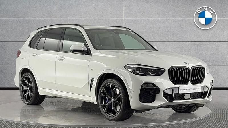 Used BMW X5 M Sport 389 HP (286 kW) 2021 White SUV