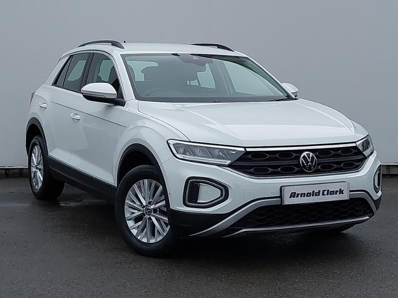 White Used 2023 VW T-Roc Life SUV | £17,498 (Fair price) - Image 1/4