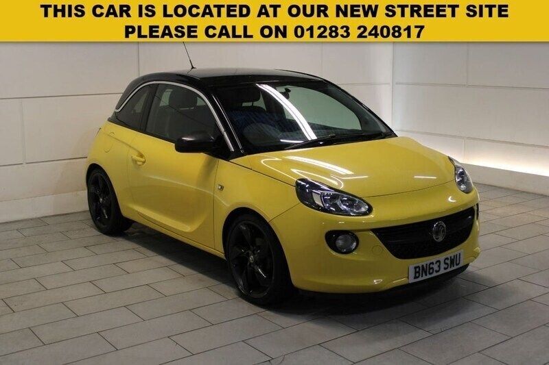 Yellow Used 2013 Vauxhall Adam Slam Hatchback | £3,800 (Fair price) - Image 1/4