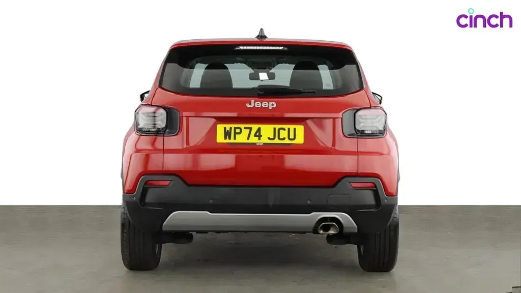 Used Jeep Avenger Altitude 100 HP (73 kW) 2024 Red SUV