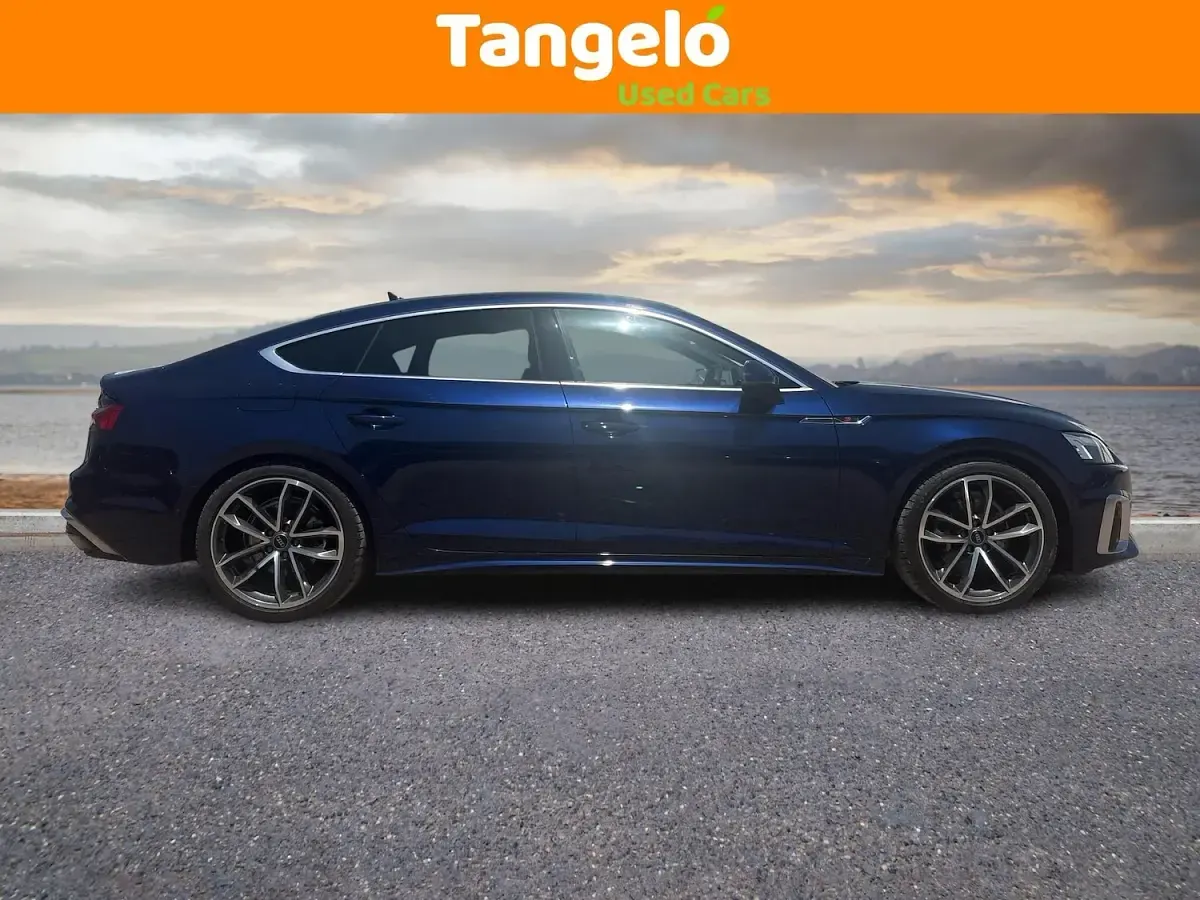 Used Audi A5 Sportback S-Line 163 HP (119 kW) 2024 Blue Hatchback