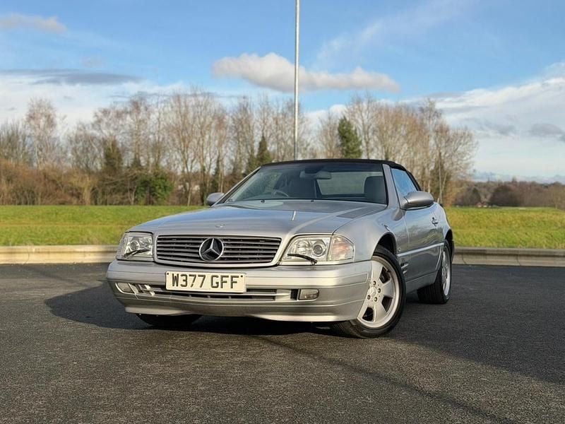 Used Mercedes SL320 2000 Silver Cabriolet