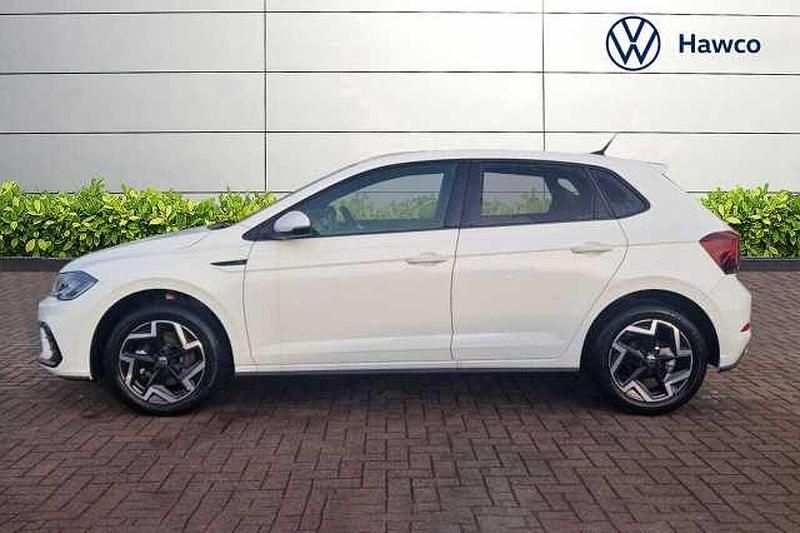 New VW Polo R-line 115 HP (84 kW) 2025 White Hatchback