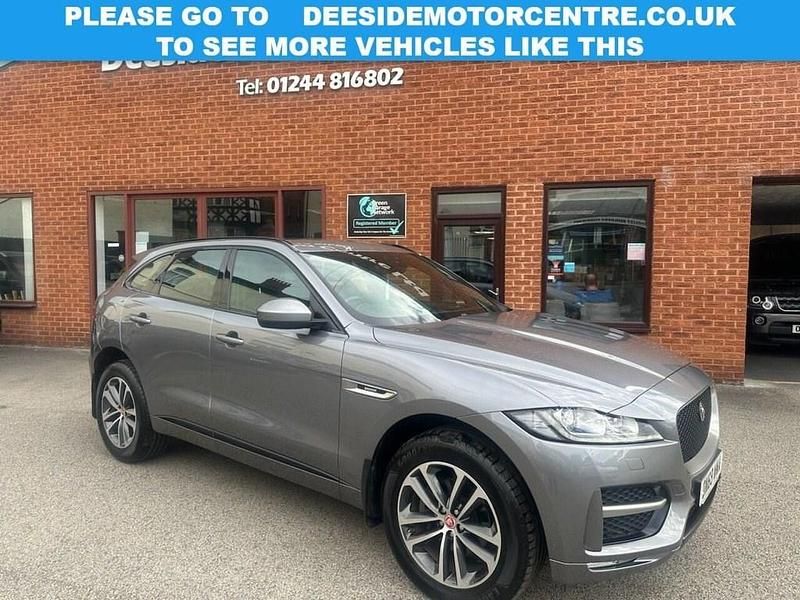 Grey Used 2019 Jaguar F-Pace R-Sport SUV | £23,665 (Fair price) - Image 1/3